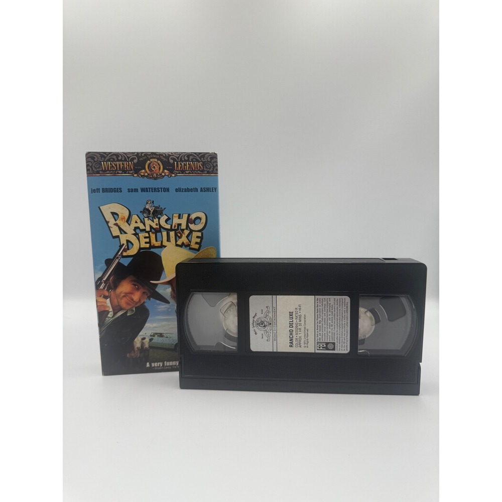 Rancho Deluxe VHS Jeff Bridges Sam Waterston MGM Western Legends 1974 Movie